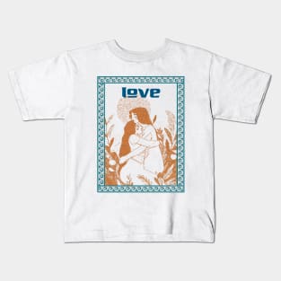 Intimacy's parting rosy hue Kids T-Shirt